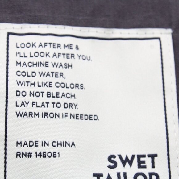 Swet Tailor Chino Shorts Mens Size 29 Gray Solid Performance Lightweight NWT - Picture 11 of 11